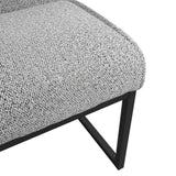 Fabric Dining Chair With Metal Frame - Cleaver