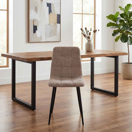 Fabric Dining Chairs 45cm Wide in Set Of 4 - Reimes