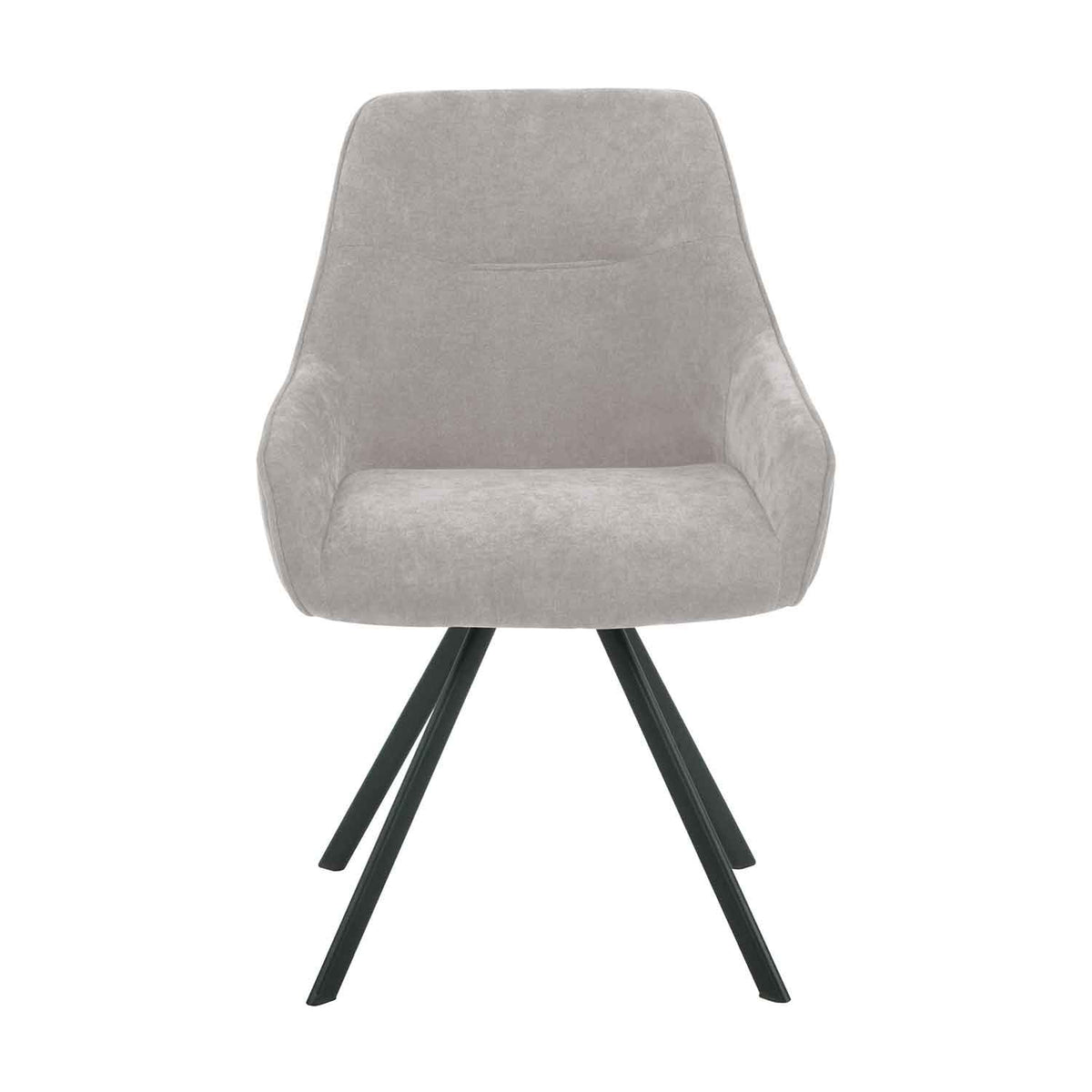 Fabric Dining Chairs 47cm Wide in Set Of 2 - Rennes