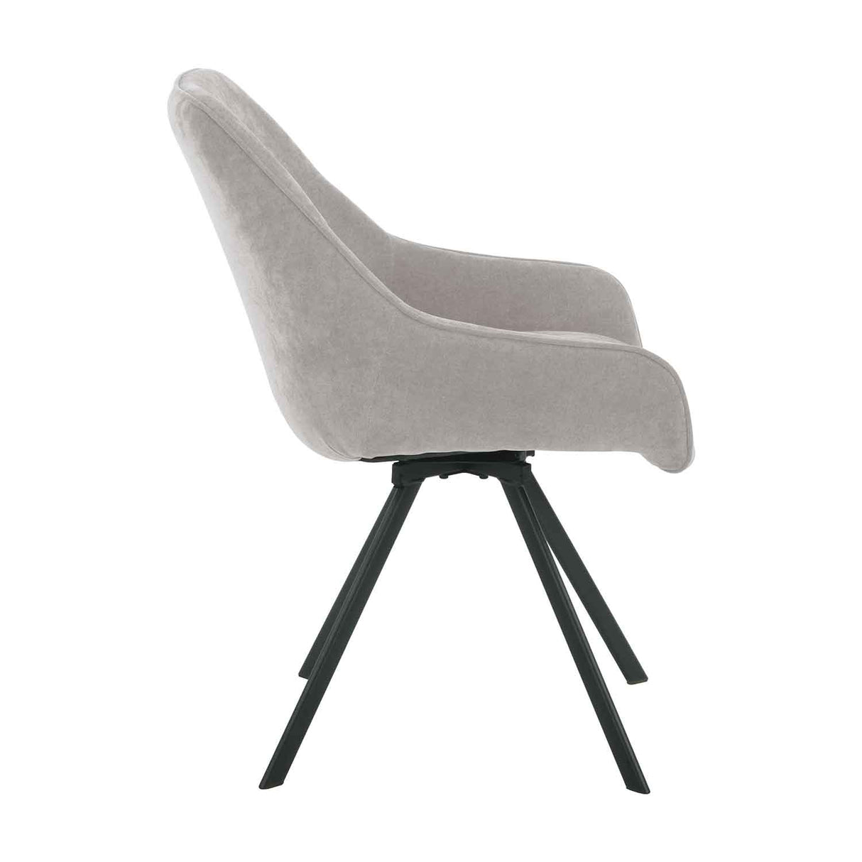 Fabric Dining Chairs 47cm Wide in Set Of 2 - Rennes