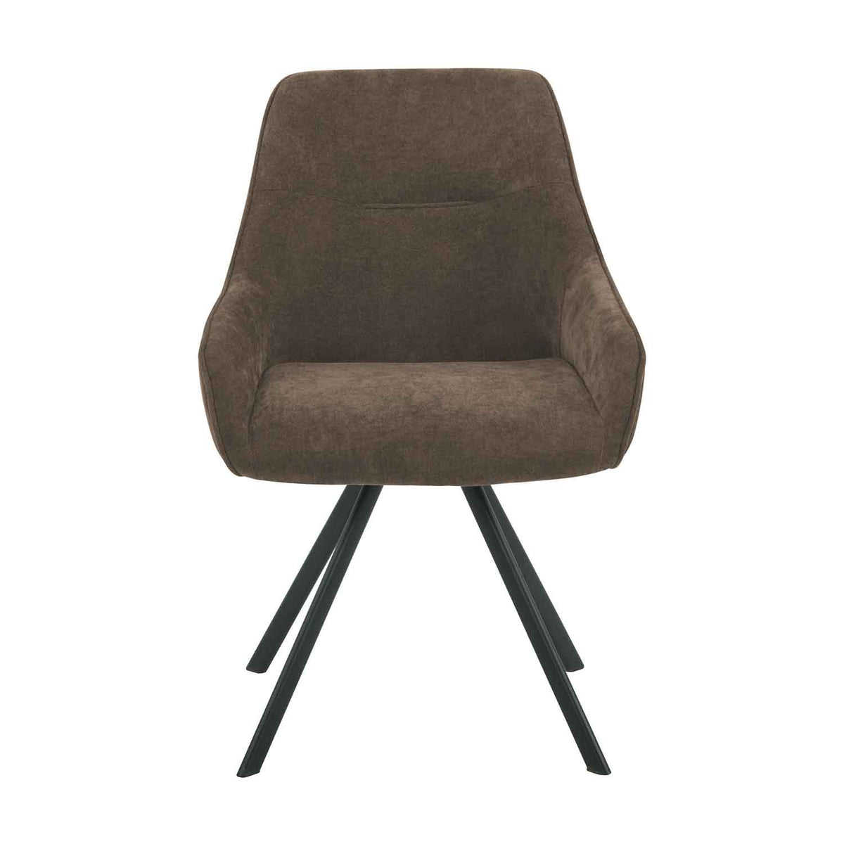 Fabric Dining Chairs 47cm Wide in Set Of 2 - Rennes