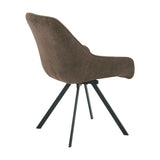 Fabric Dining Chairs 47cm Wide in Set Of 2 - Rennes
