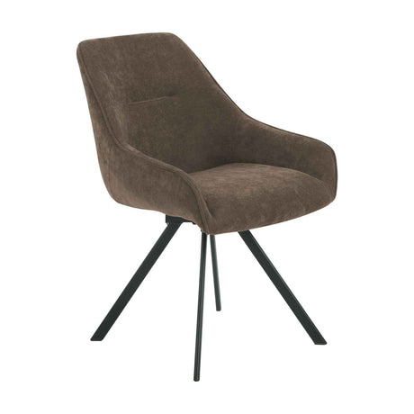 Fabric Dining Chairs 47cm Wide in Set Of 2 - Rennes
