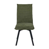 Fabric Dining Chairs 47cm Wide in Set Of 2 - Urbane