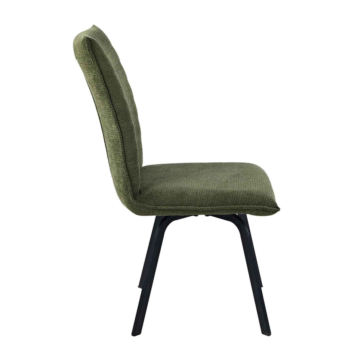 Fabric Dining Chairs 47cm Wide in Set Of 2 - Urbane