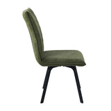 Fabric Dining Chairs 47cm Wide in Set Of 2 - Urbane