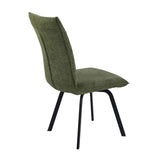 Fabric Dining Chairs 47cm Wide in Set Of 2 - Urbane