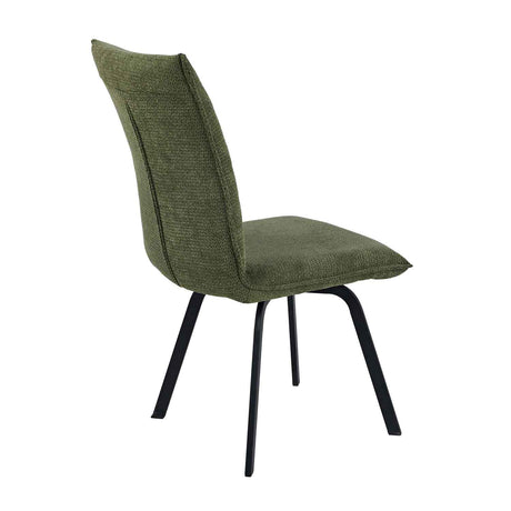 Fabric Dining Chairs 47cm Wide in Set Of 2 - Urbane