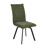 Fabric Dining Chairs 47cm Wide in Set Of 2 - Urbane