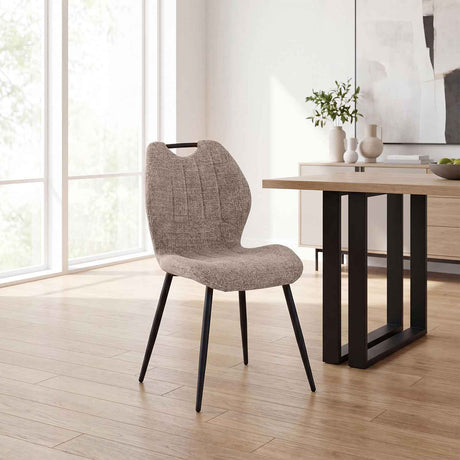 Fabric Dining Chairs 47cm Wide in Set Of 4 - Dijon