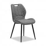 Fabric Dining Chairs 47cm Wide in Set Of 4 - Dijon