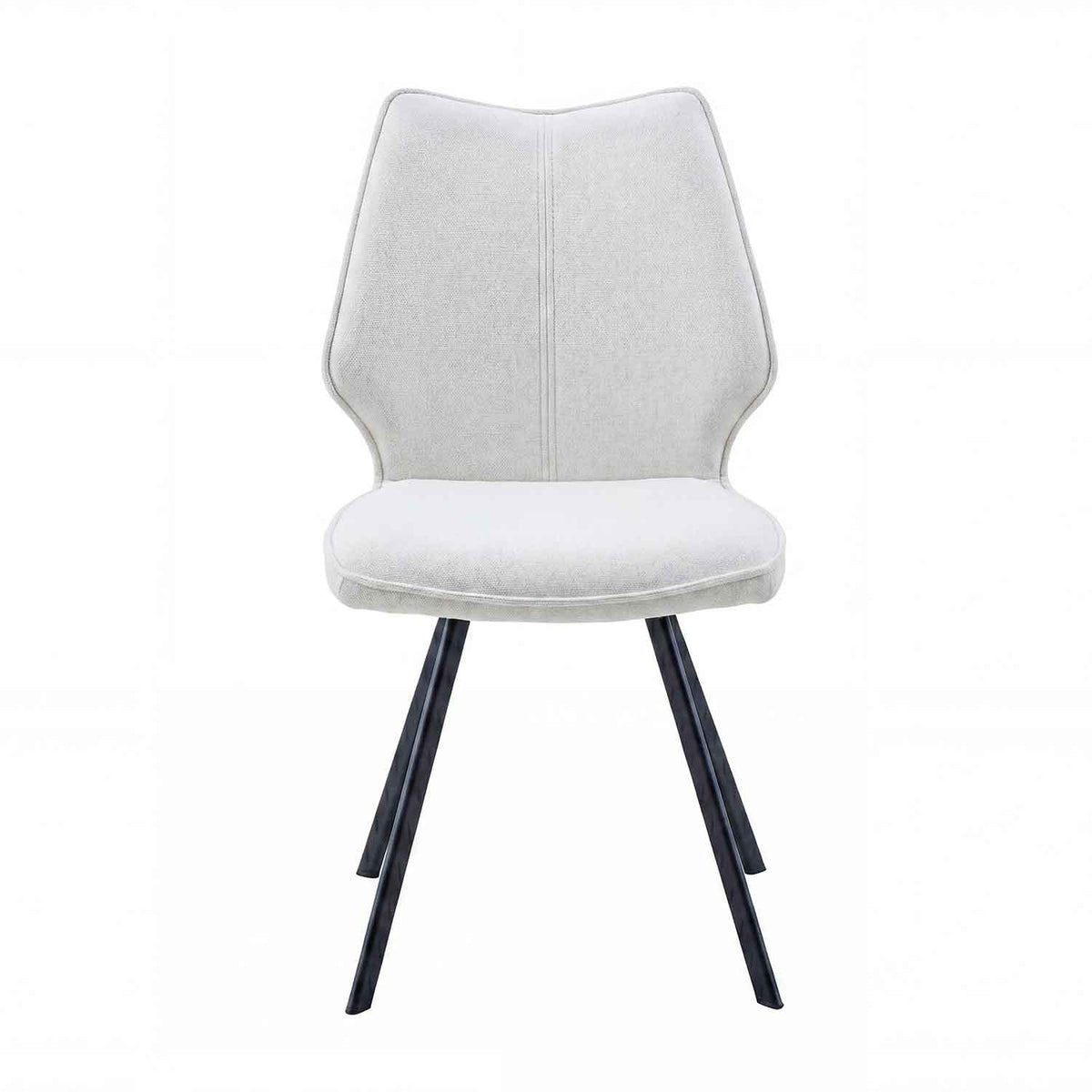 Fabric Dining Chairs 48cm Wide in Set Of 4 - Geneva
