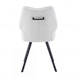 Fabric Dining Chairs 48cm Wide in Set Of 4 - Geneva