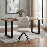 Fabric Dining Chairs 49cm Wide in Set Of 2 - Caen