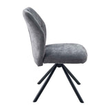 Fabric Dining Chairs 49cm Wide in Set Of 2 - Caen