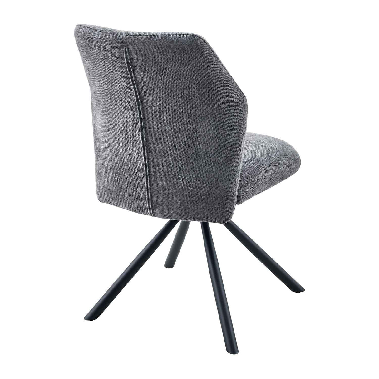 Fabric Dining Chairs 49cm Wide in Set Of 2 - Caen