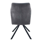 Fabric Dining Chairs 49cm Wide in Set Of 2 - Caen