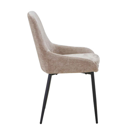 Fabric Dining Chairs 52cm Wide in Set Of 4 - Stirling