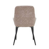 Fabric Dining Chairs 52cm Wide in Set Of 4 - Stirling