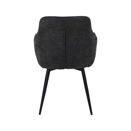 Fabric Dining Chairs 57cm Wide in Set Of 2 - Haven