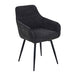 Fabric Dining Chairs 57cm Wide in Set Of 2 - Haven