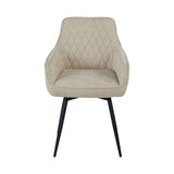 Fabric Dining Chairs 57cm Wide in Set Of 2 - Haven