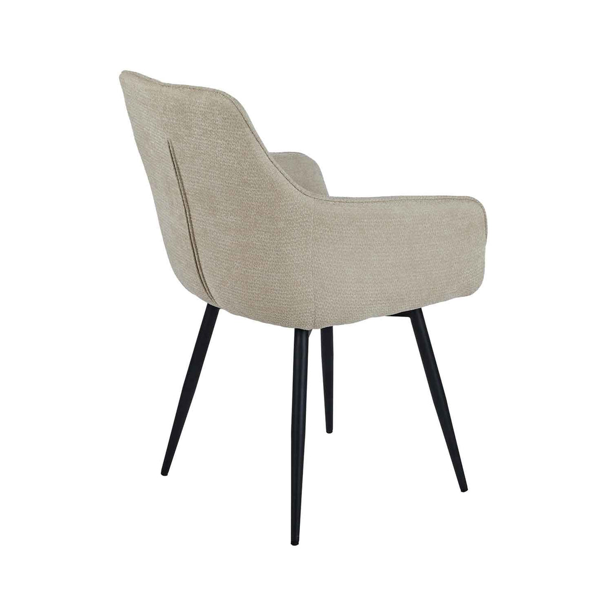Fabric Dining Chairs 57cm Wide in Set Of 2 - Haven