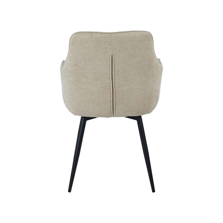 Fabric Dining Chairs 57cm Wide in Set Of 2 - Haven