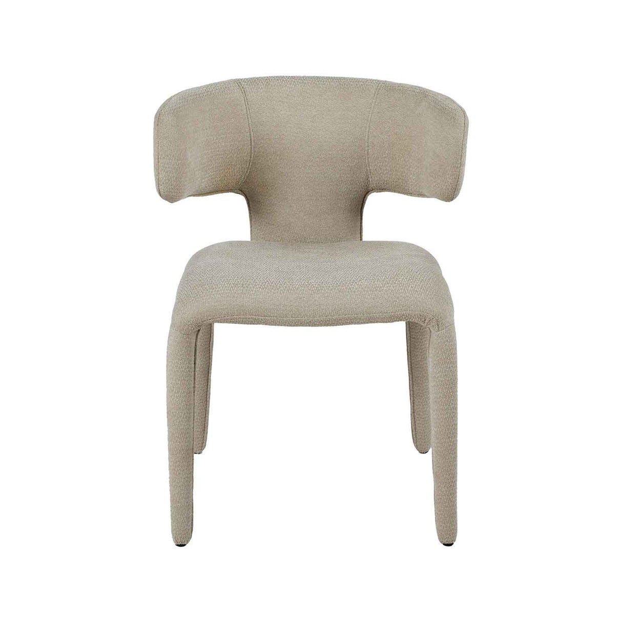 Fabric Dining Chairs 58cm Wide in Set Of 2 - Geneva