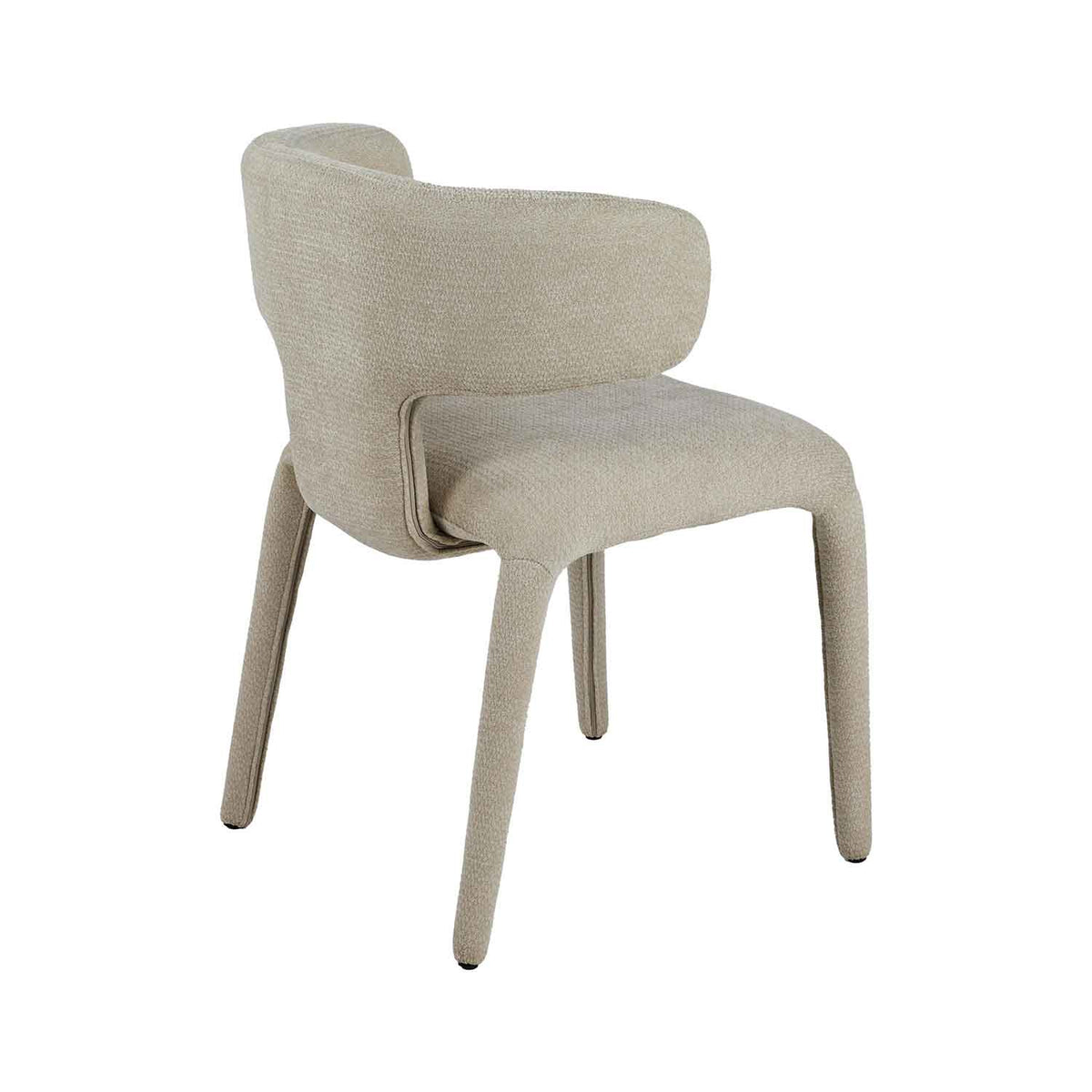 Fabric Dining Chairs 58cm Wide in Set Of 2 - Geneva