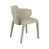 Fabric Dining Chairs 58cm Wide in Set Of 2 - Geneva