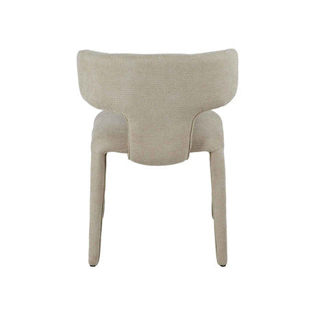 Fabric Dining Chairs 58cm Wide in Set Of 2 - Geneva