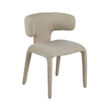 Fabric Dining Chairs 58cm Wide in Set Of 2 - Geneva