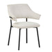 Fabric Dining Chairs 62cm Wide in Set Of 2 - Geneva