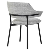 Fabric Dining Chairs 62cm Wide in Set Of 2 - Geneva