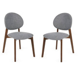 Fabric Dining Chairs in Set Of 2 - Artemis