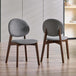 Fabric Dining Chairs in Set Of 2 - Artemis