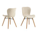Fabric Dining Chairs in Set Of 2 - Batilda