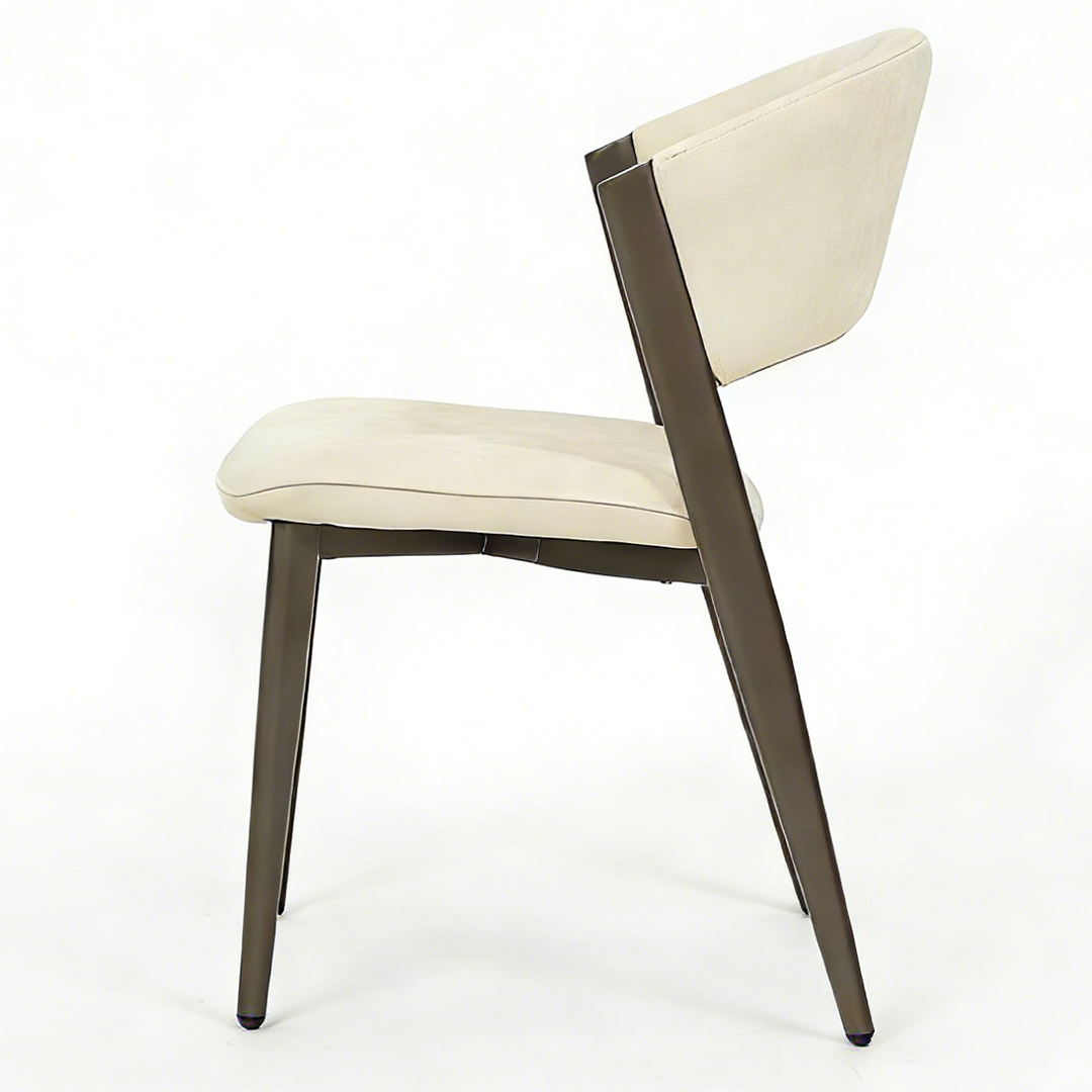 Fabric Dining Chairs in Set of 2 - Catello