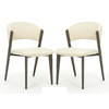 Fabric Dining Chairs in Set of 2 - Catello