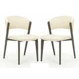 Fabric Dining Chairs in Set of 2 - Catello