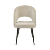 Fabric Dining Chairs in Set Of 2 - Ella