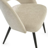 Fabric Dining Chairs in Set Of 2 - Ella