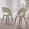 Fabric Dining Chairs in Set Of 2 - Ella
