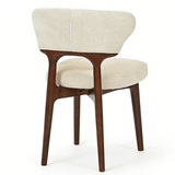 Fabric Dining Chairs in Set of 2 - Luciano