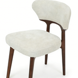 Fabric Dining Chairs in Set of 2 - Luciano