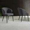 Fabric Dining Chairs in Set Of 2 - Marcus