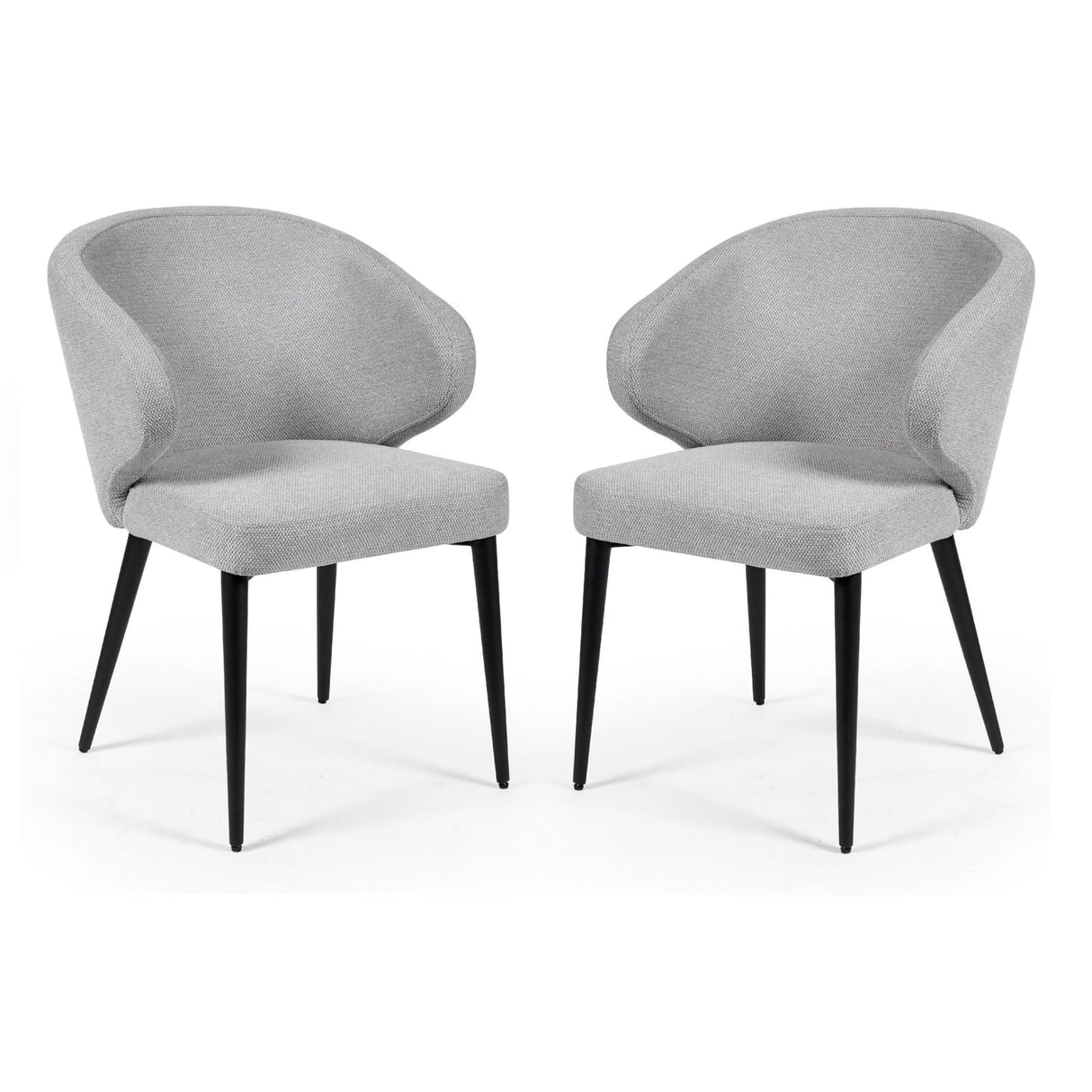 Fabric Dining Chairs in Set Of 2 - Marcus
