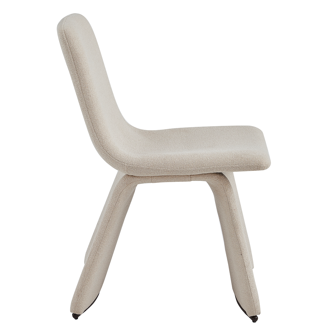 Fabric Dining Chairs in Set of 2 - Marsia