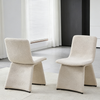 Fabric Dining Chairs in Set of 2 - Marsia